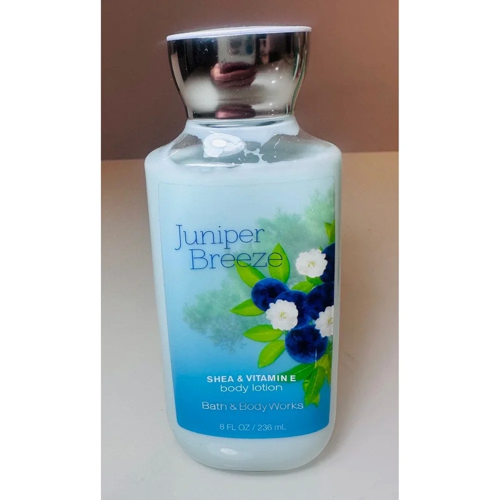 Bath & Body Works Juniper Breeze Set Body Lotion and Body Splash 8oz Each
